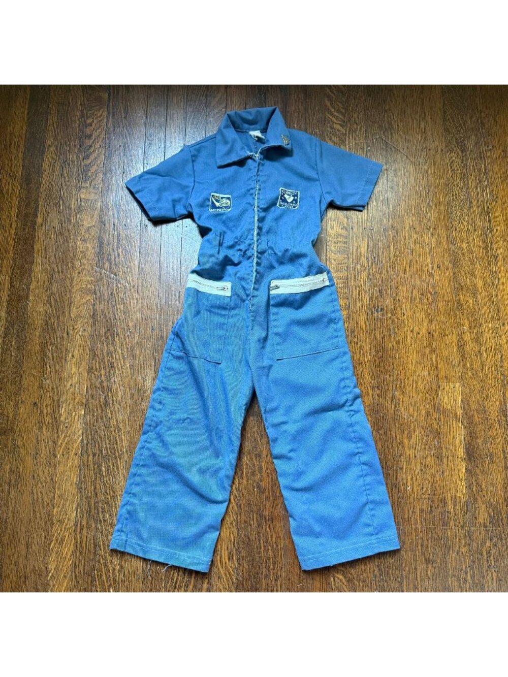 Vintage 1960s Kids Space Astronaut Coveralls, Kennedy Space Center Jumpsuit 3T